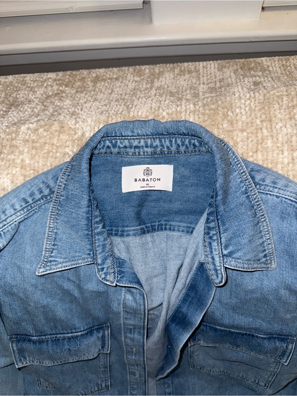 Aritzia Babaton Utility Denim Shirt - Picture 4 of 7